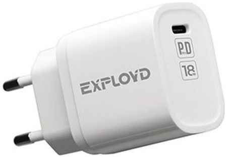 Сетевое зарядное устройство Exployd EX-Z-1126 PD 18 W белое 965844465912860