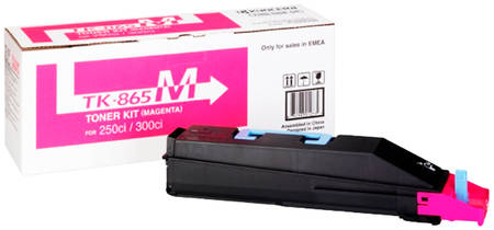 Картридж для лазерного принтера Kyocera TK-865M, пурпурный, оригинал 965844466363482