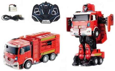 Радиоуправляемый робот 1toy Пожарная машина 965844466506537