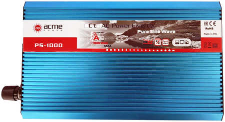 Преобразователь напряжения AcmePower AP-PS1000 (реальный синус, 1000 Вт) 965844466549160