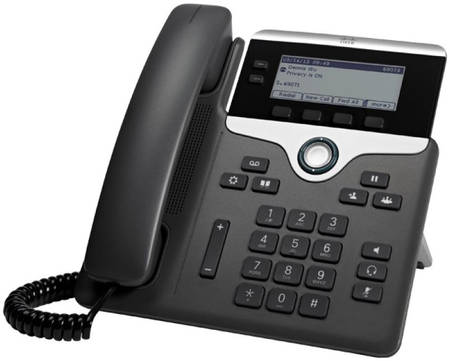 IP-телефон Cisco UC Phone 7841 Black (CP-7841-K9=) 965844466550891