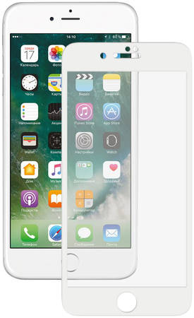 Защитное стекло Deppa для Apple iPhone 7 Plus/iPhone 8 Plus White 3D 965844466551421