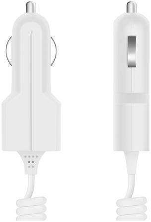 Deppa АЗУ 30-pin для Apple, 1A, белый, Prime Line 965844466551766