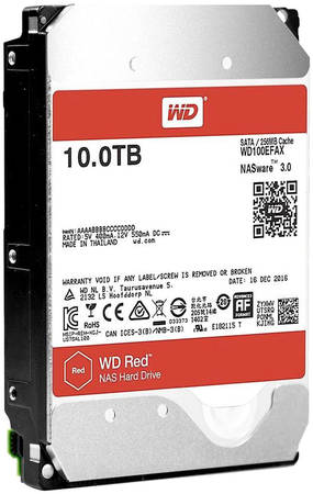 Жесткий диск WD Red 10ТБ (WD100EFAX) 965844466552203