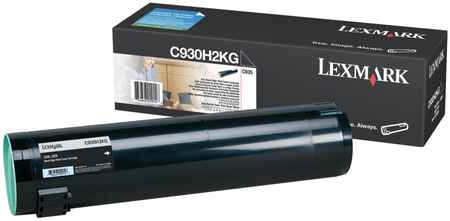 Картридж для лазерного принтера Lexmark C930H2KGчерный, оригинальный 965844466552634