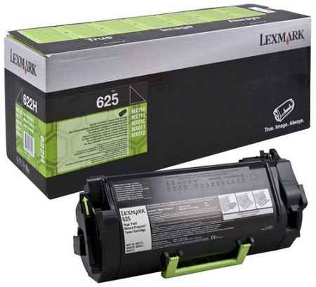 Картридж для лазерного принтера Lexmark 62D5H0E черный, оригинальный 965844466552638