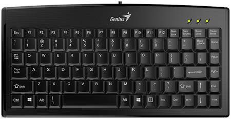 Проводная клавиатура Genius LM-100 LuxeMate 100 Black (31300725102) 965844466552685