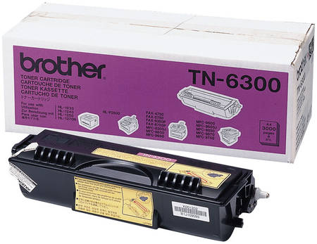 Картридж для лазерного принтера Brother TN-6300, оригинал