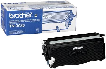 Картридж для лазерного принтера Brother TN-3030, черный, оригинал 965844466552766