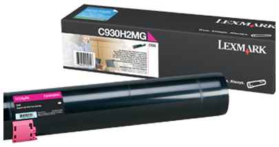 Картридж для лазерного принтера Lexmark C930H2MG пурпурный, оригинальный 965844466552852