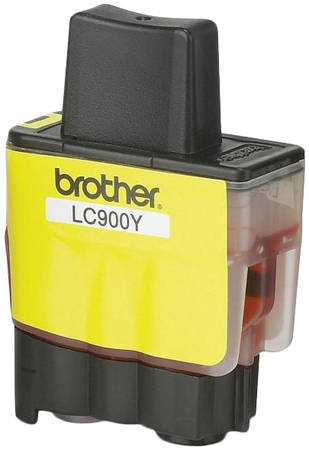 Картридж для струйного принтера Brother LC-900Y, желтый, оригинал 965844466552855