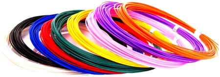 Набор пластика для 3D ручек Unid ABS 12 цветов по 10 метров 965844466955214