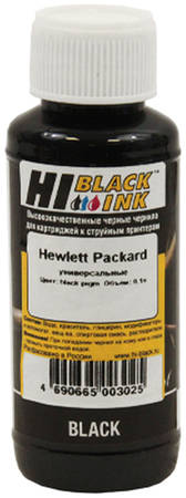 Чернила для струйного принтера Hi-Black универсальные, для HP, 100 мл, черные