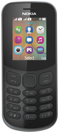 Мобильный телефон Nokia 130 DS (TA-1017) Black 965844466990057