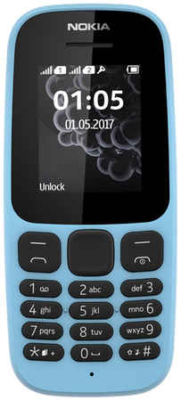 Мобильный телефон Nokia 105 Dual Sim (TA-1034) Blue 105 DS (TA-1034) 965844466990126