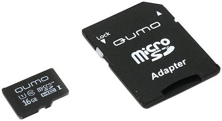 Карта памяти QUMO Micro SDHC QM16GMICSDHC10U1 16GB