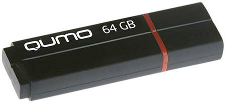 Флешка QUMO Speedster 64ГБ Black (QM64GUD3-SP-black) 965844467009159