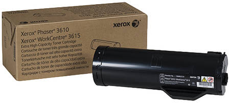 Картридж для лазерного принтера Xerox 106R02732, черный, оригинал 965844467026312