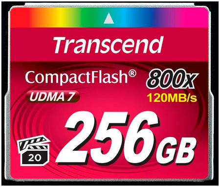 Карта памяти Transcend Compact Flash TS256GCF800 256GB 965844467026369