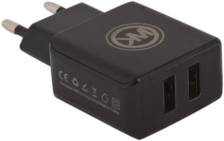 Сетевое зарядное устройство WK Blanc 2 USB 2,1A WP-U11