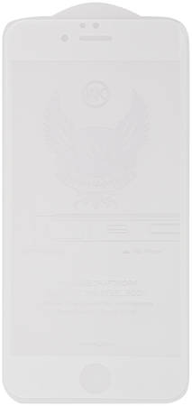 Защитное стекло для iPhone 6/6s WK Kingkong Series 4D Full Cover Curved Glass (белое) Full Cover Curved Edge