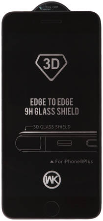 Защитное стекло WK для Apple iPhone 8 Plus Curved Edge Tempered Glass