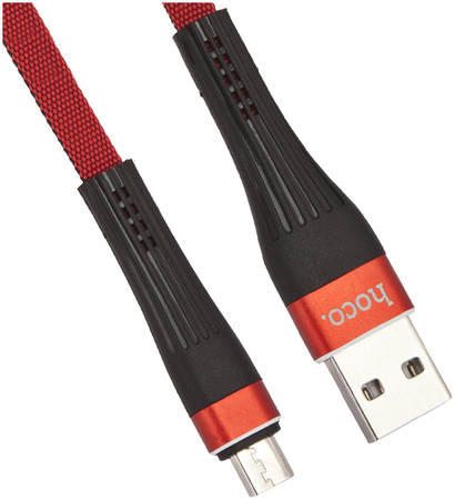 Кабель Hoco u39 microUSB 1,2м Red