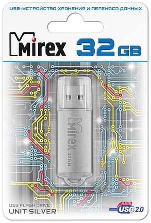 Флешка MIREX Unit 32ГБ (13600-FMUUSI32)