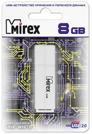 Флешка MIREX Line 8ГБ (13600-FMULWH08)