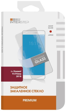 Защитное стекло InterStep для Huawei Y5 Prime (2018) White ISTGHUAY5P8FW000B202