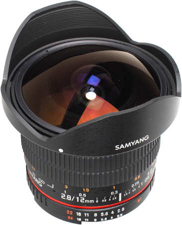 Объектив Samyang MF 12mm f/2.8 ED AS NCS FISH-EYE Canon EF