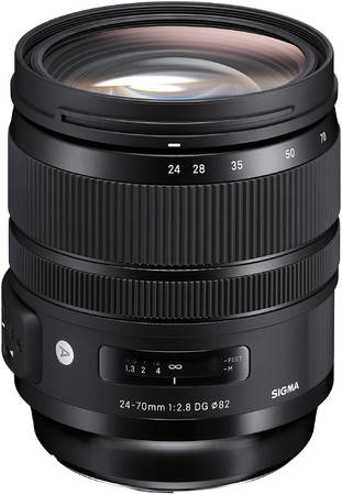 Объектив SIGMA 24-70mm f/2.8 DG OS HSM Canon EF 965844467073838