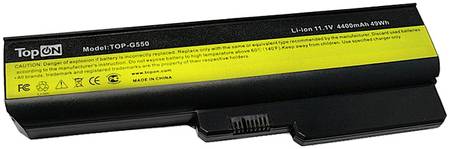 TopON Аккумулятор для ноутбука Lenovo IdeaPad B460, G430, G530, N500, V460, Z360 Series 965844467077330