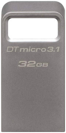 Флешка Kingston DataTraveler Micro 32ГБ Silver (DTMC3/32GB) 965844467079721
