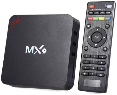 Смарт-приставка Mx9 Box MX9 1/8GB Black 965844467093213