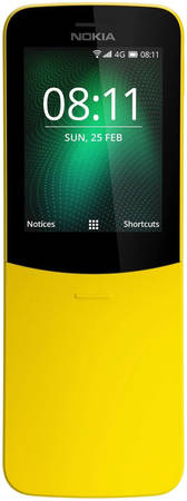 Мобильный телефон Nokia 8110 4G Dual Sim черный