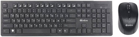Комплект клавиатура+мышь Incar (Intro) DW610 Черный DW610 WIRELESS BLACK 965844467135254