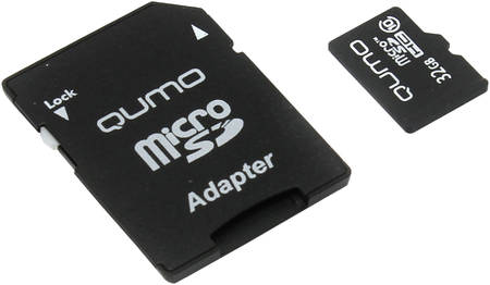 Карта памяти QUMO Micro SDHC QM32GMICSDHC10 32GB 965844467135439