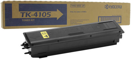 Картридж для лазерного принтера Kyocera TK-4105, черный, оригинал 965844467135572