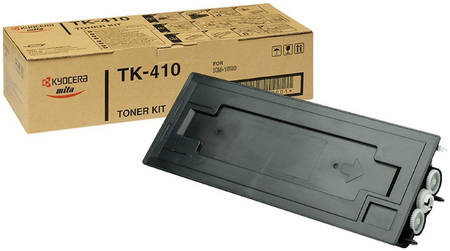 Картридж для лазерного принтера Kyocera TK-410, черный, оригинальный 965844467135578