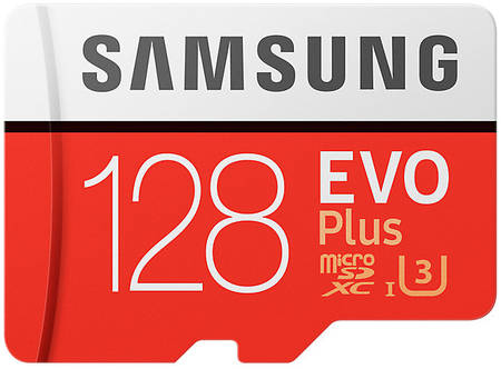 Карта памяти Samsung Micro SDXC EVO Plus MB-MC128GA/RU 128GB 965844467135799