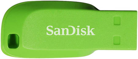 Флешка SanDisk Cruzer Blade 16ГБ Green (SDCZ50C-016G-B35GE) 965844467135806