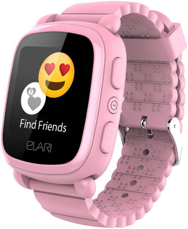 Детские умные часы ELARI KidPhone 2, розовый 965844467139706