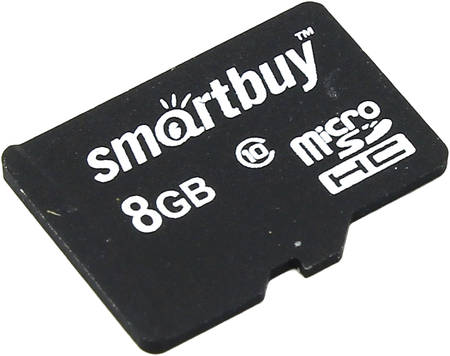 Карта памяти Smartbuy Micro SDHC SB8GBSDCL10-00 8GB 965844467154910