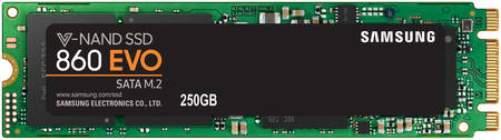 SSD накопитель Samsung 860 EVO M.2 2280 250 ГБ (MZ-N6E250BW)