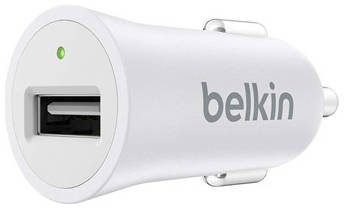 Автомобильное зарядное устройство Belkin F8M730btWHT