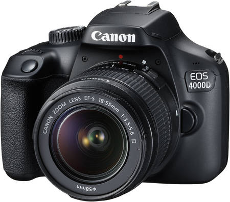 Фотоаппарат зеркальный Canon EOS 4000D EF-S 18-55mm III Black EOS 4000D 18-55 III 965844467280866