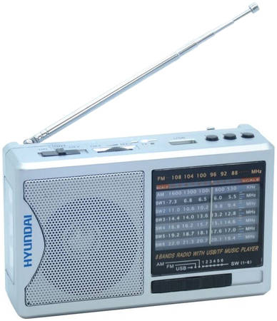 Радиоприемник Hyundai H-PSR160 Silver 965844467304721