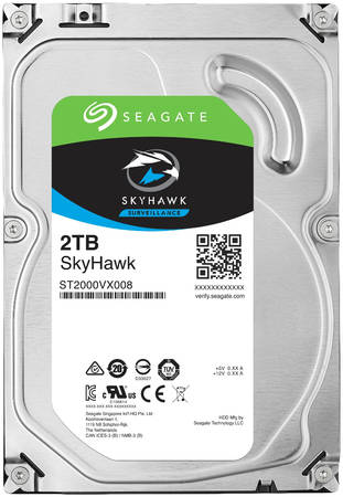 Жесткий диск Seagate SkyHawk 2ТБ (ST2000VX008) 965844467313635