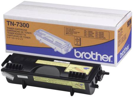 Картридж для лазерного принтера Brother TN-7300, черный, оригинал 965844467314056